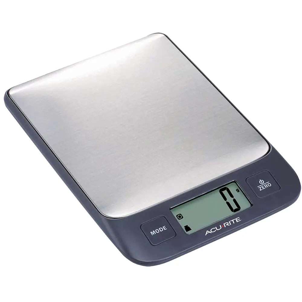 Acurite Stainless Steel Digital Kitchen Scale 1G/5Kg Cooking Instrument 1