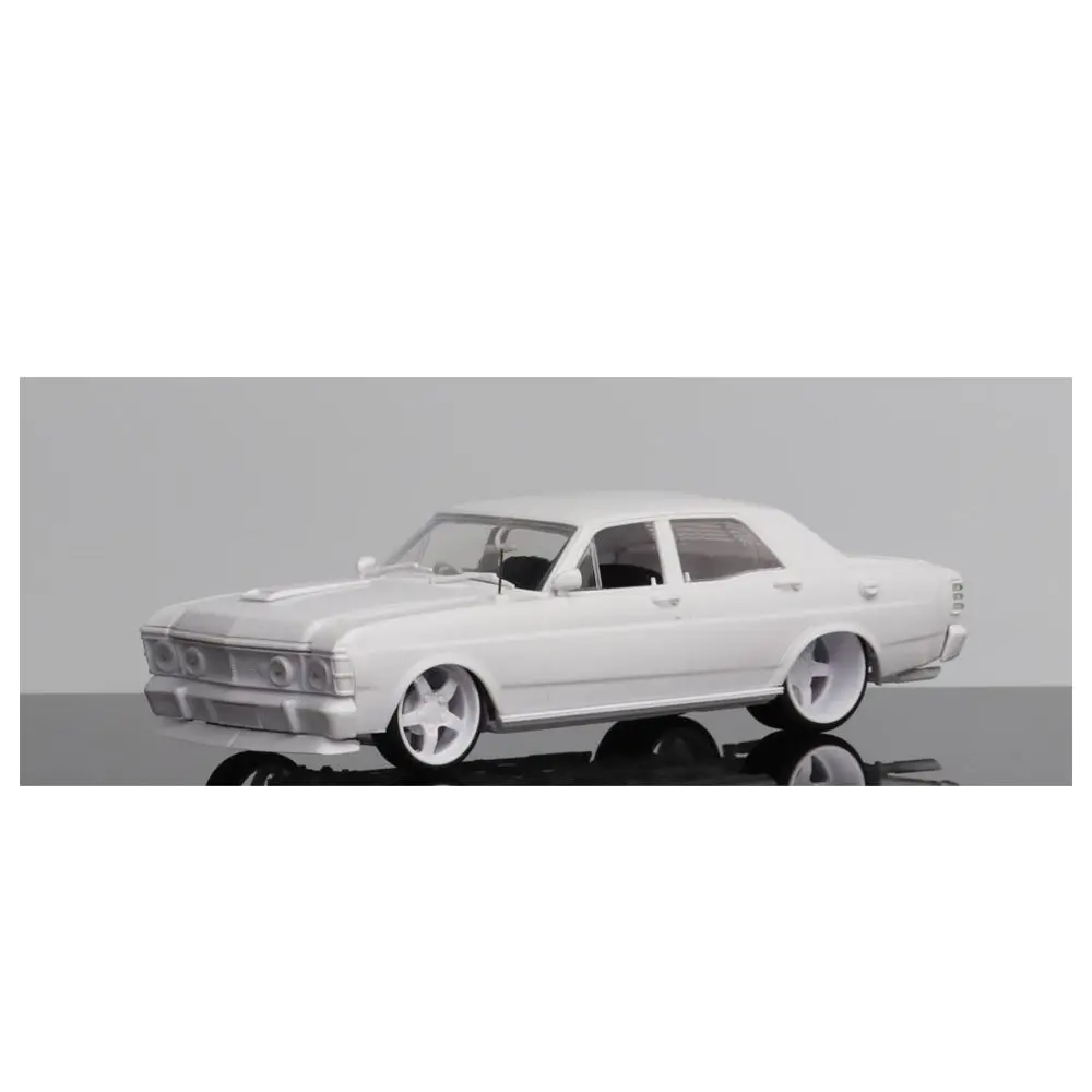 Dda 1:24 Scale Custom Slammed Xw Gtho Ford Plastic Model Kit Dda241k 1