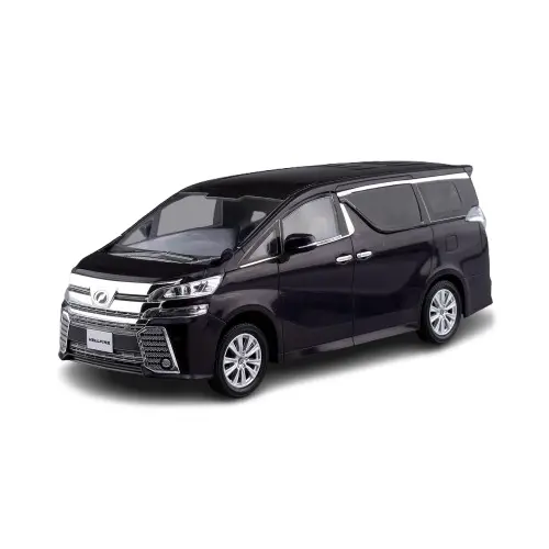 Aoshima 1/32 Snap Toyota Vellfire (Burning Black Crystal Shine Glass Flake) 1