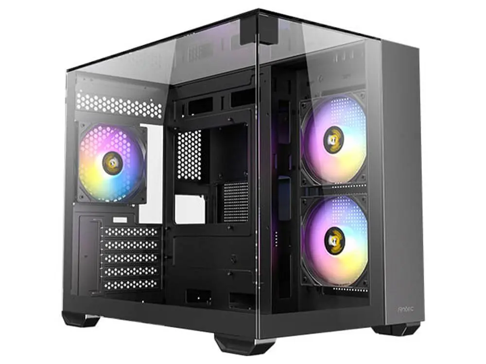 Antec Cx600m Trio Argb Micro-Atx Mini-Tower Case - Black 1