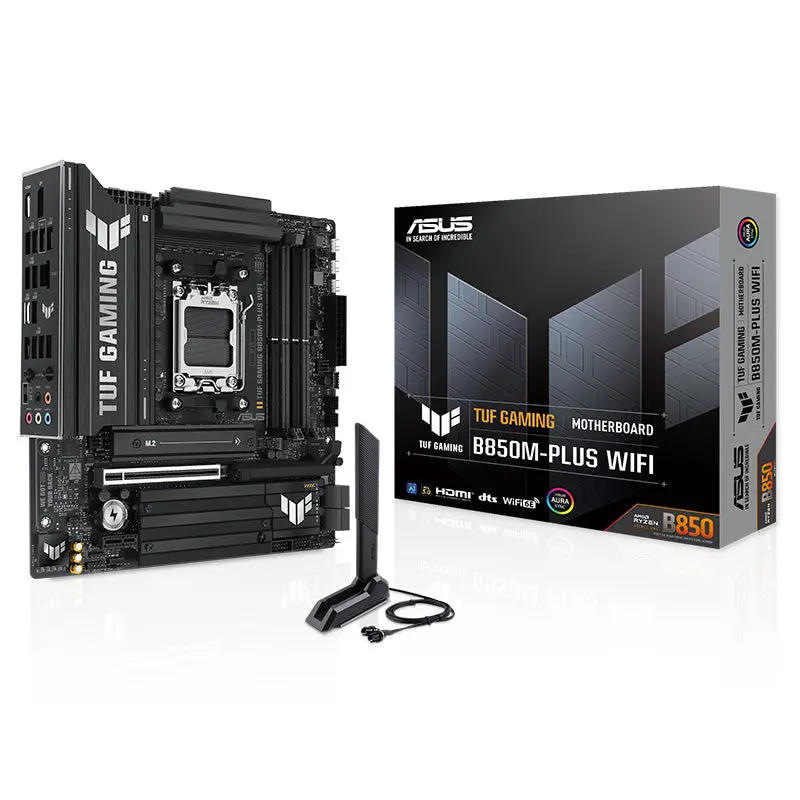Asus Tuf Gaming B850m Plus Wifi Am5 Matx Motherboard 1