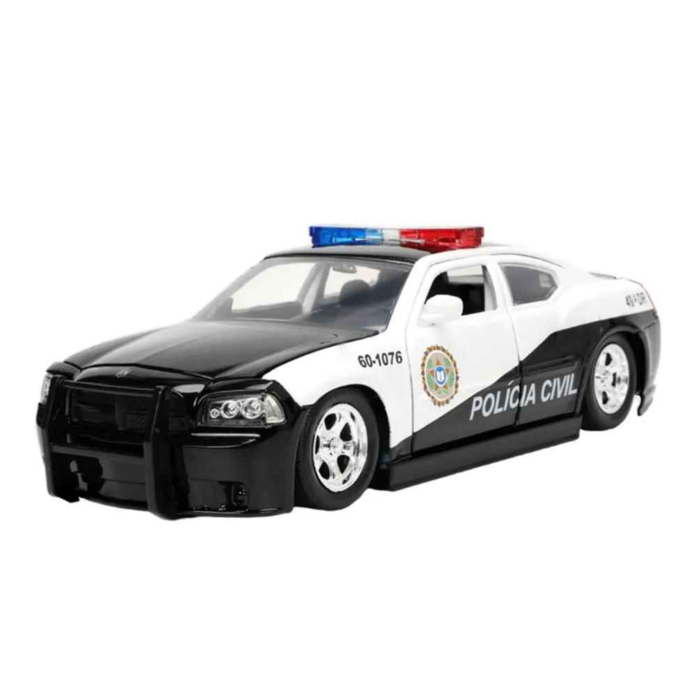 Jada 1:24 Scale Fast & Furious Dodge Charger Police Car 2006 Diecast Model 1
