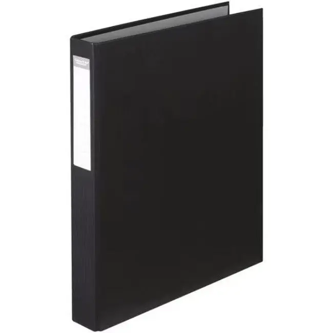 Colourhide Ring Binder Pe 2D 25Mm A4 Black Box 12 2