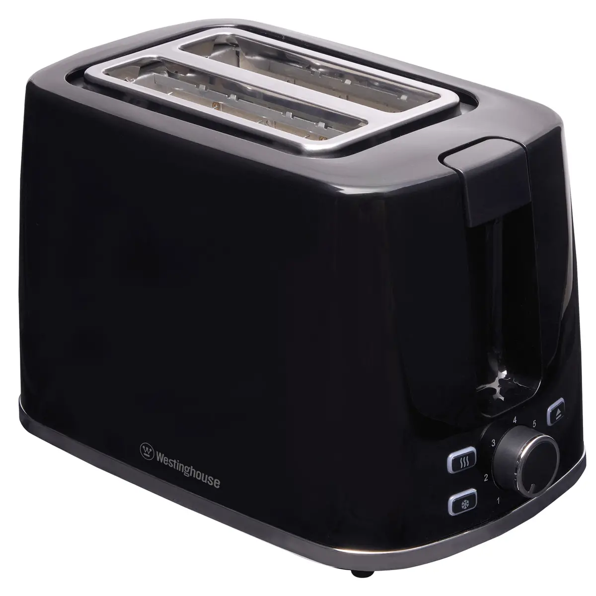 Westinghouse Whts2s12k 2-Slice Toaster With Chrome Trim (Black) 1