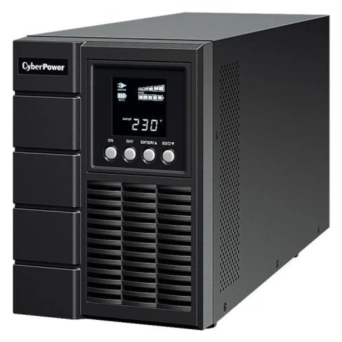 Cyberpower 1000Va/900W Tower Ups Uninterruptible Power Supply Black 1