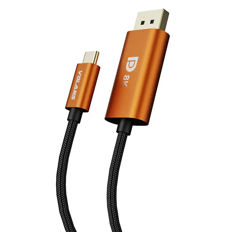 Volans Ultra 8K Usb-C To Displayport Cable V1.4 - 2M (Vl-Cd82) 1