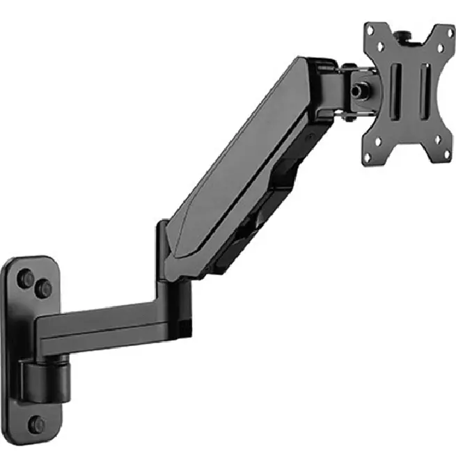 Brateck Wall Mounted Articulating Gas Spring Monitor Arm Holder 17"-32" 1