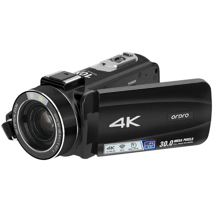 Ordro Z88 4K 10X Optical Zoom Video Camera Camcorder 1