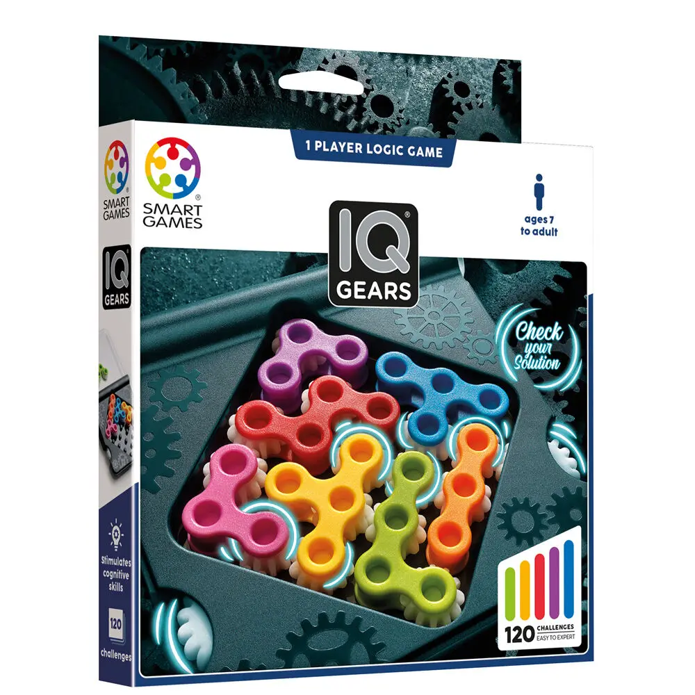 Smart Games Iq Gears Logic Puzzle Game 2