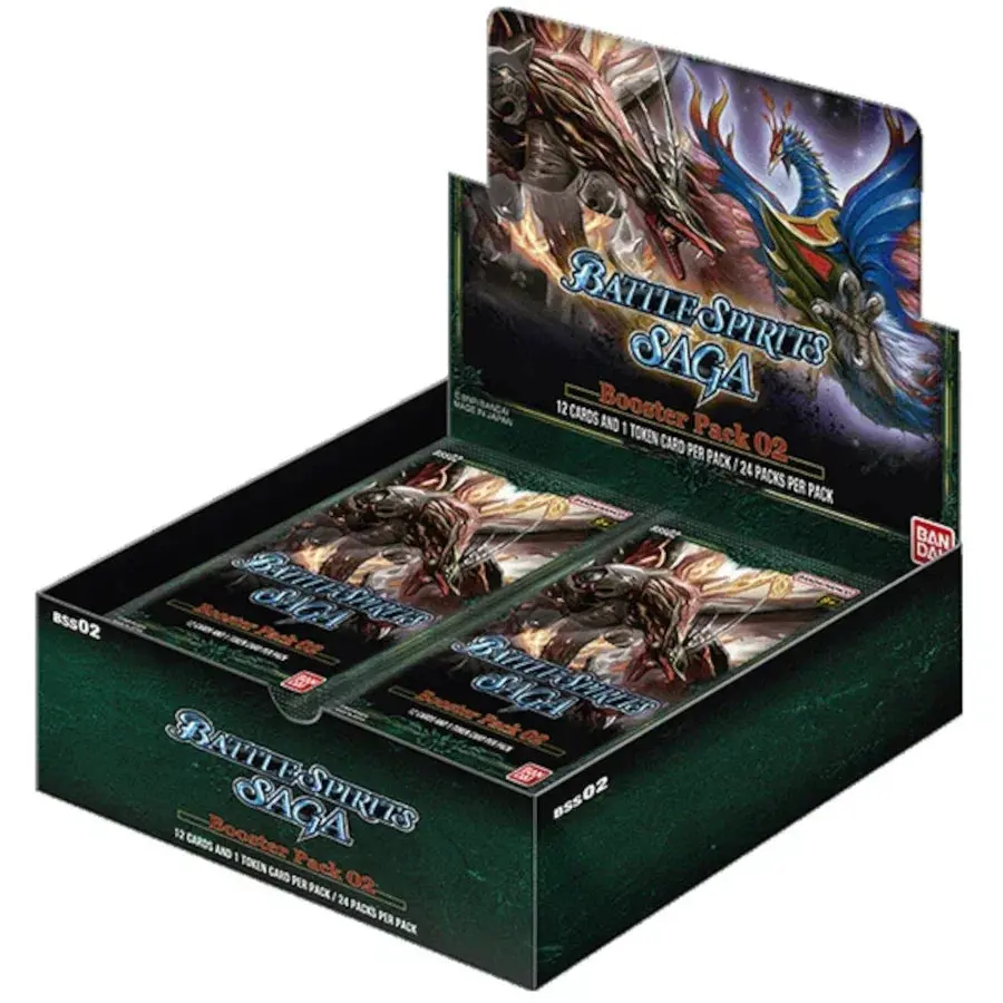 Battle Spirits Saga: False Gods Booster Box [Bss02] Trading Cards 1