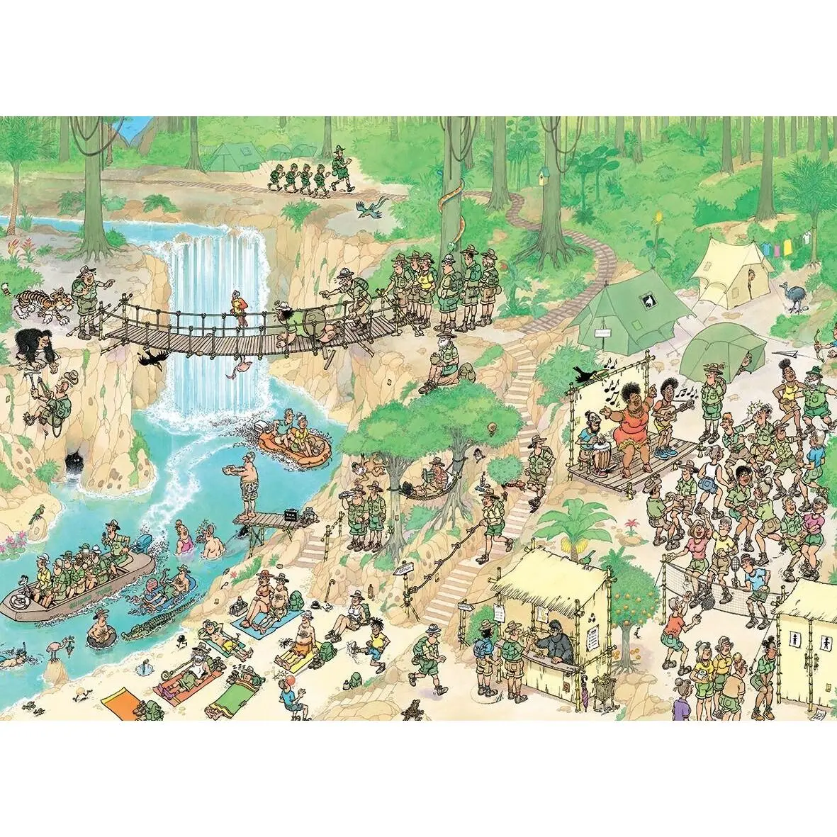Jumbo 1000Pc Jvh Jungle Tour Puzzle 2