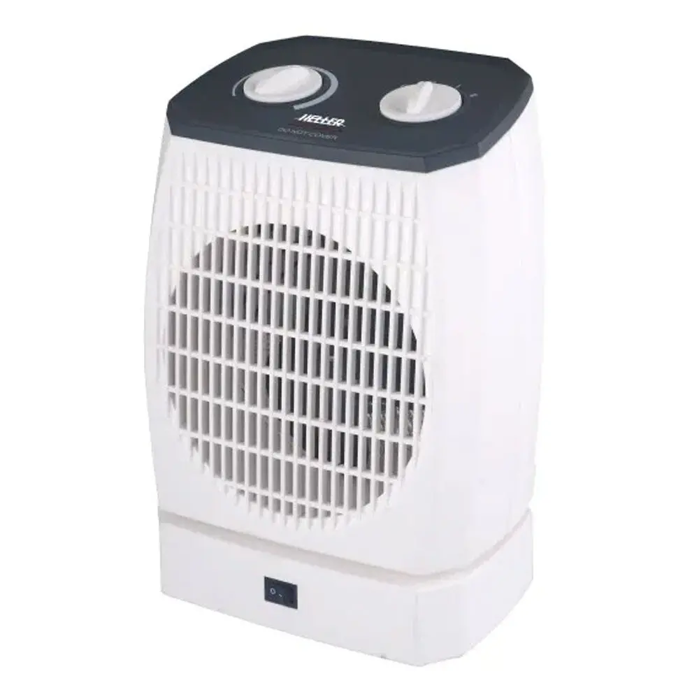 Heller Home Powerful Portable Oscillating Upright Fan Heater 1