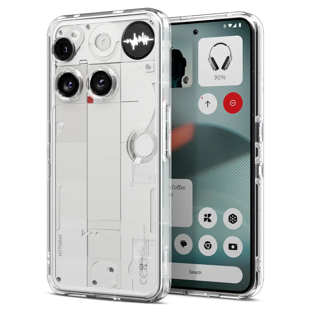 Spigen Nothing Phone (3) Ultra Hybrid Case (Crystal Clear) 1