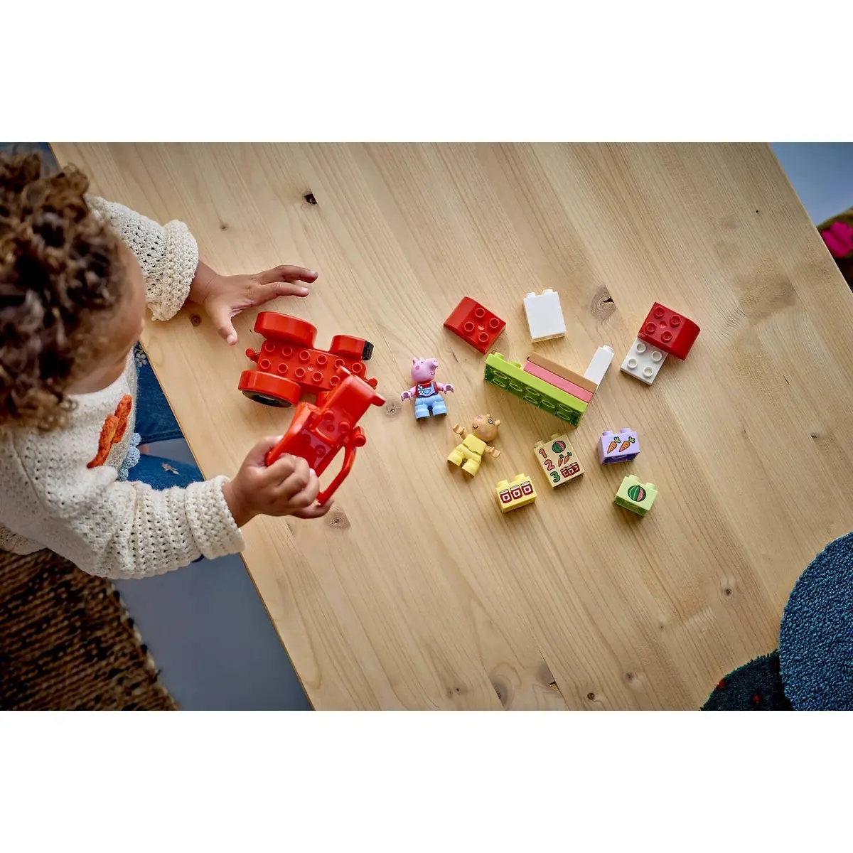 Lego 10468 Peppa Pig Tractor And Market - Duplo 2