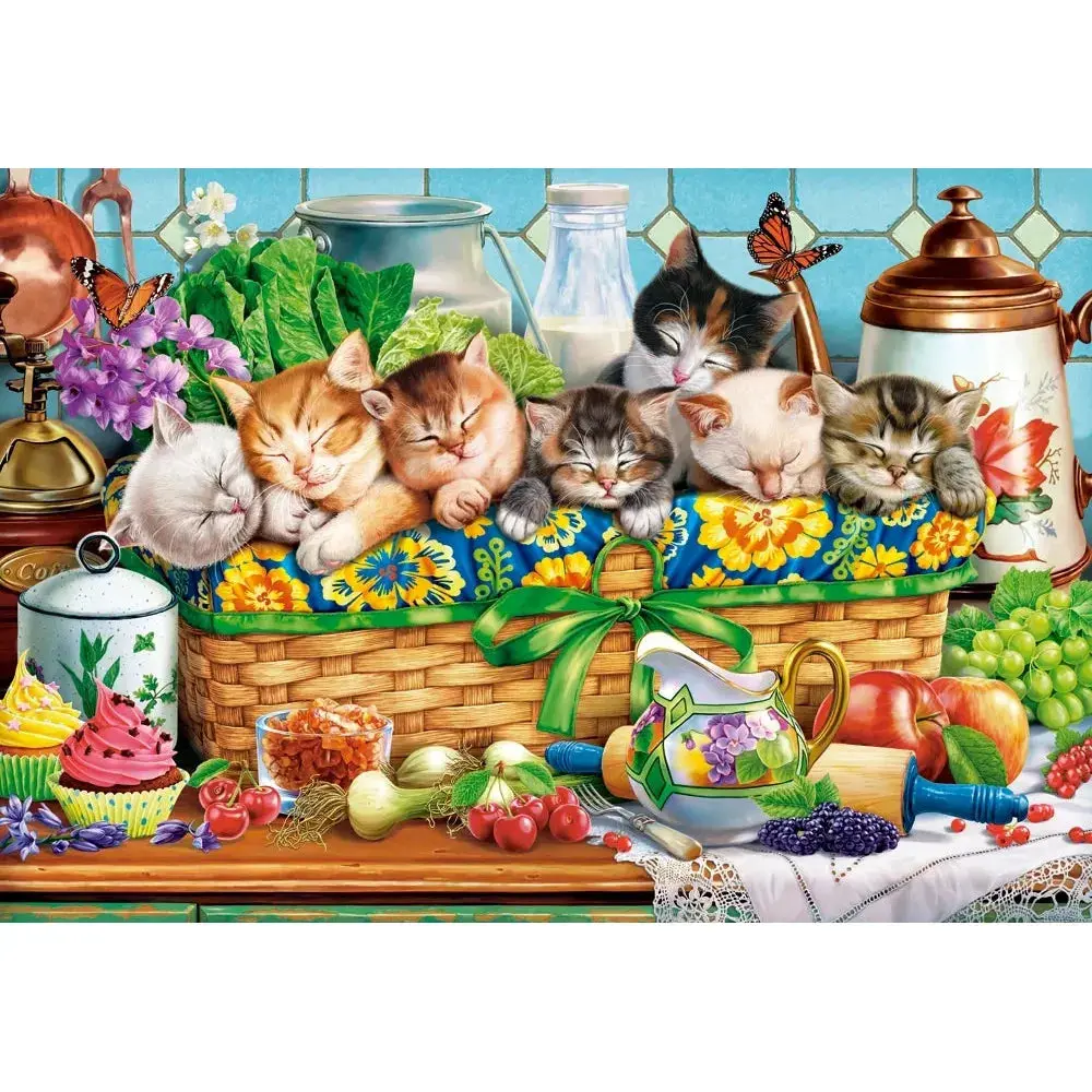 Castorland 1000-Pieces Napping Kittens Puzzle 2