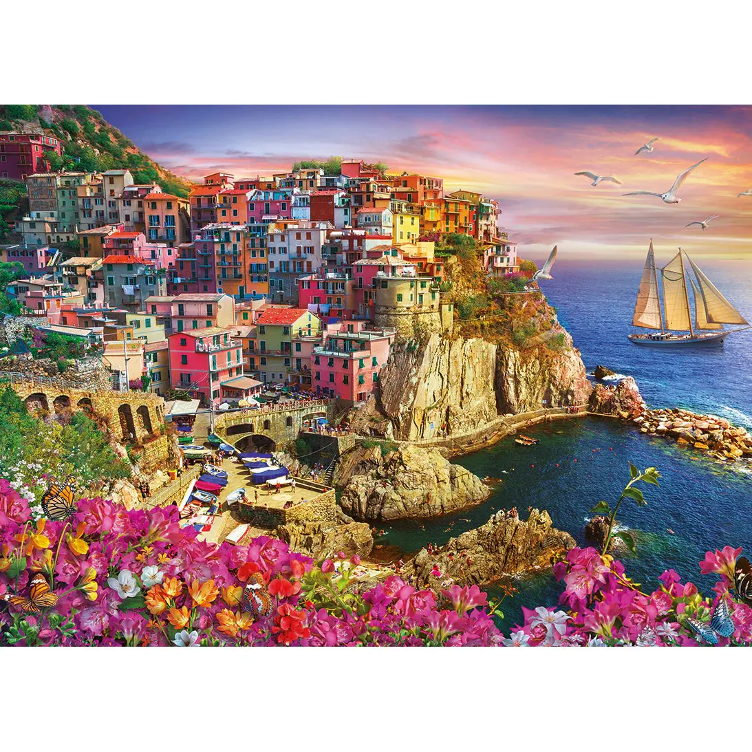 Gibsons 1000Pc Dreaming Of Cinque Terre Puzzle 2