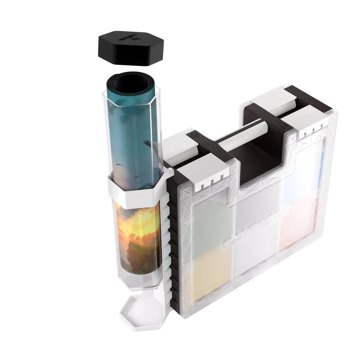 Gamegenic Game Castle Tube Holder (White) 2