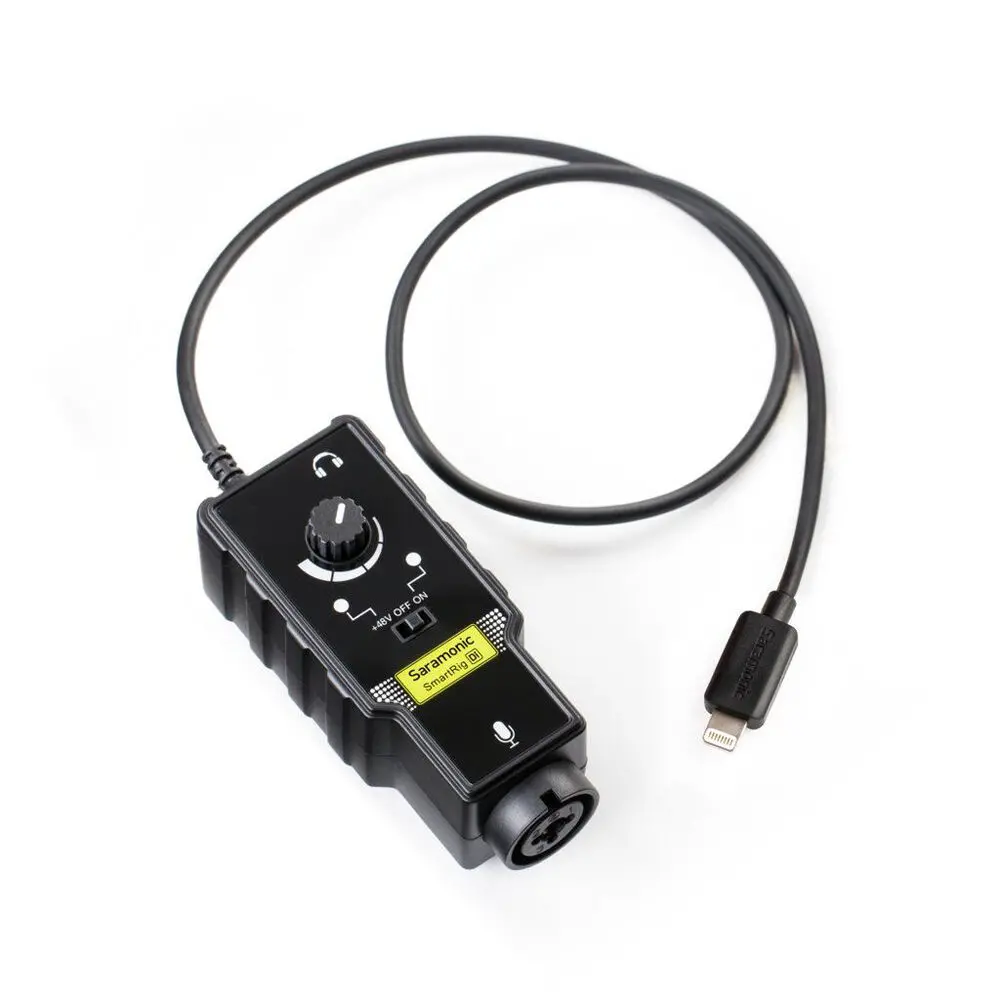 Saramonic Di Single-Channel Mic/Guitar Audio Interface 8-Pin For Ios Devices 1