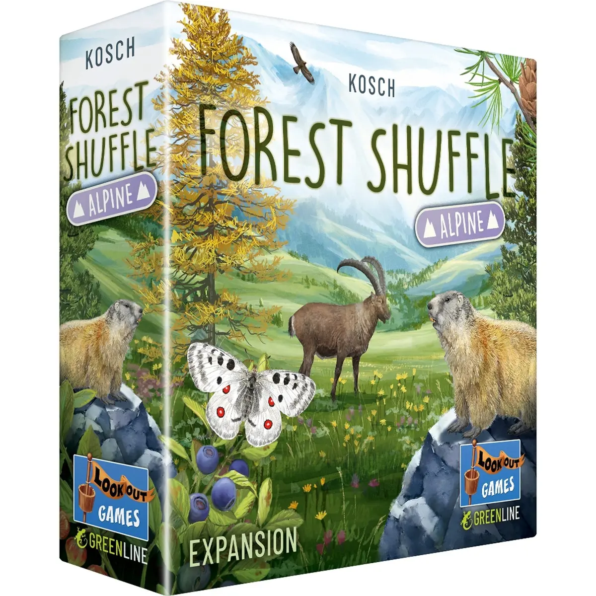 Asmodee Forest Shuffle Alpine Expansion Game 1