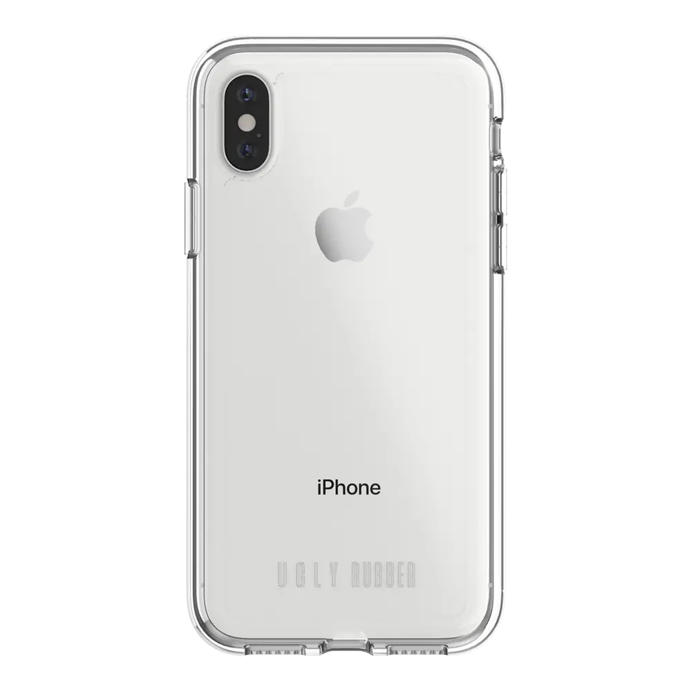 Ugly Rubber Iphone Xs Max Pure Transparent Armor 1