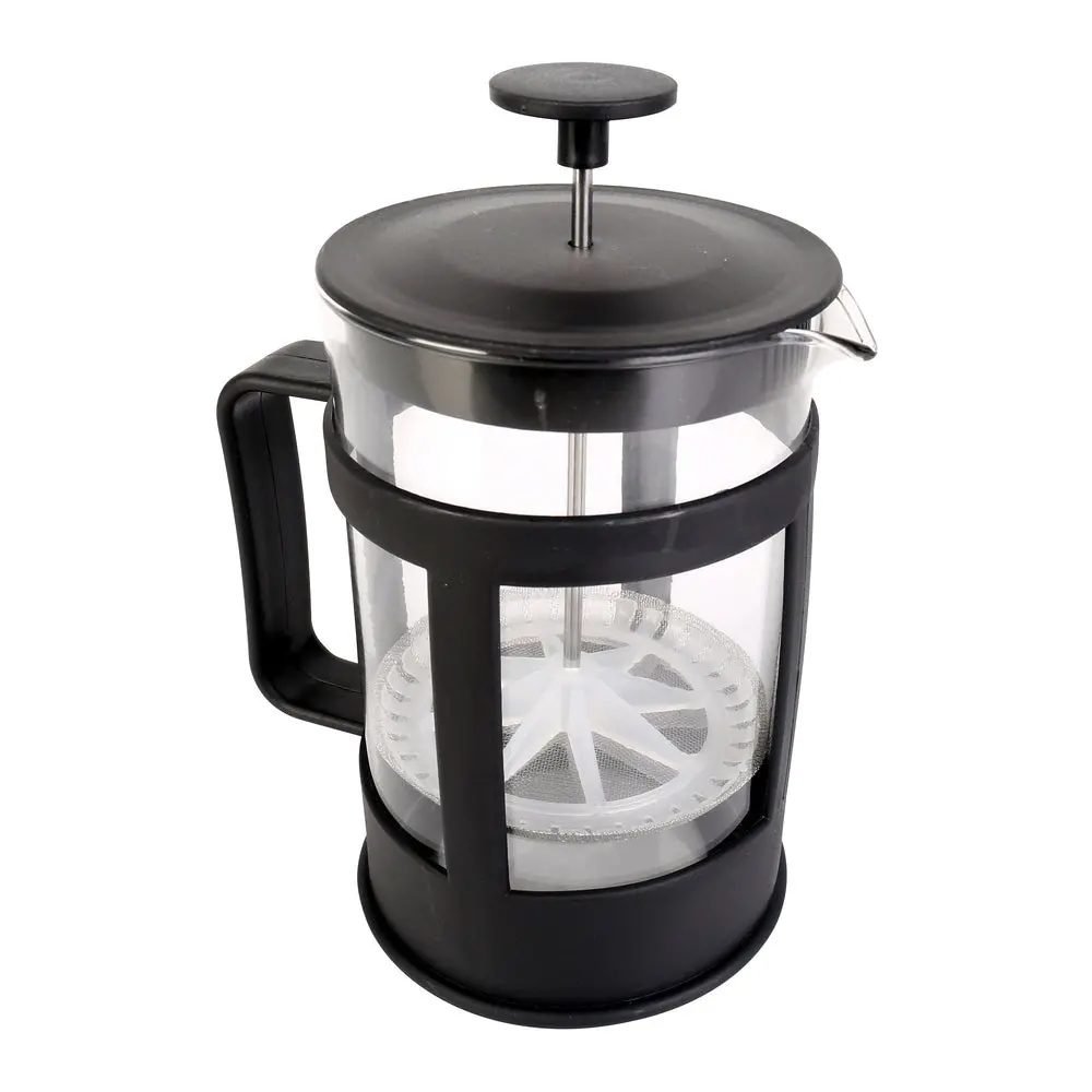 Home Expression 800Ml Glass Coffee Plunger (Black) 1