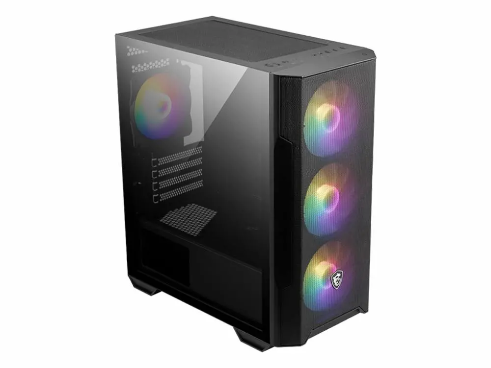 Msi Mag Forge M100r Tempered Glass Micro-Atx Case 2
