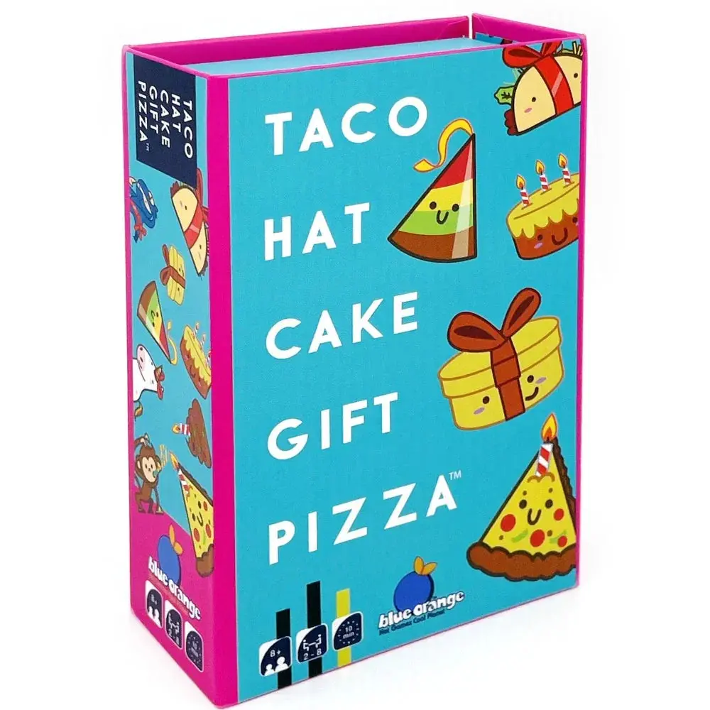 Blue Orange Games Taco Hat Cake Gift Pizza Party Game 2