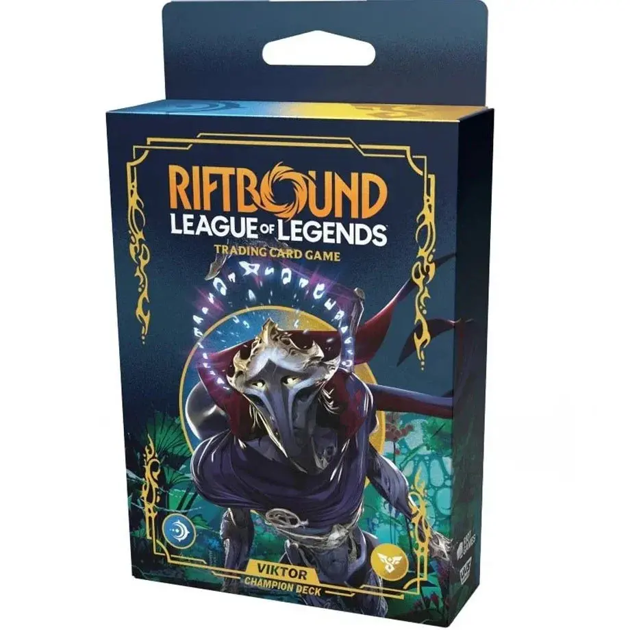 Riftbound: League Of Legends Tcg Set One Origins Champion Deck Cards Viktor 1
