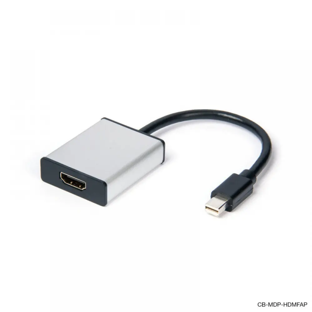 Connect Cable Male Mini Displayport To Female Hdmi Adapter Cable 15Cm Slv 1
