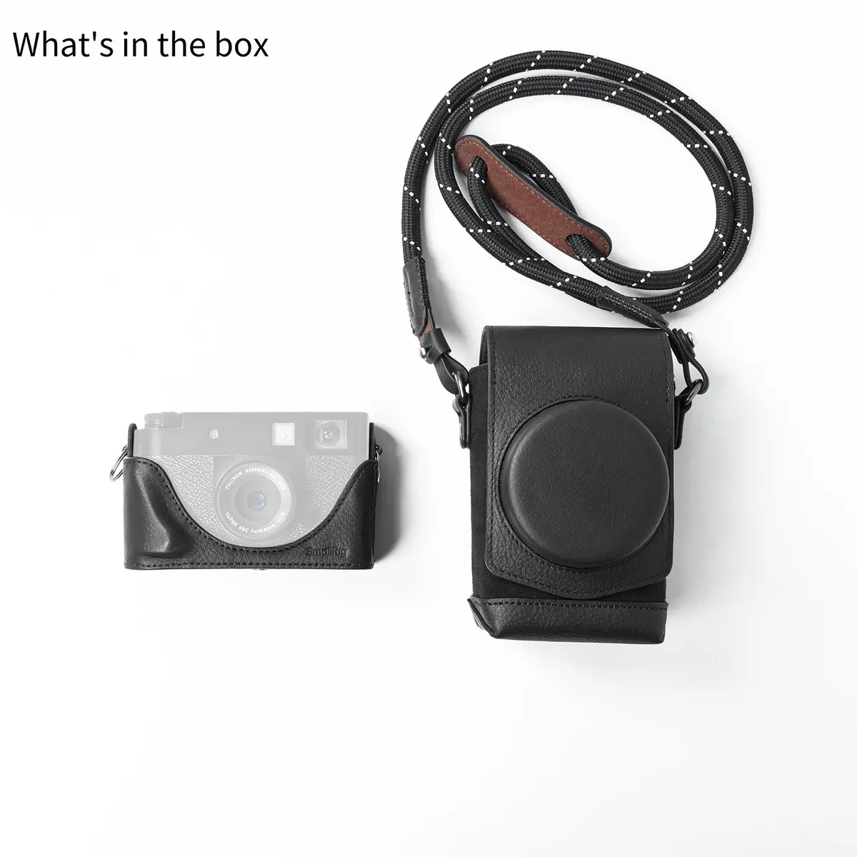 Smallrig Leather Case Kit For Fujifilm X Half (Black) 5219 2