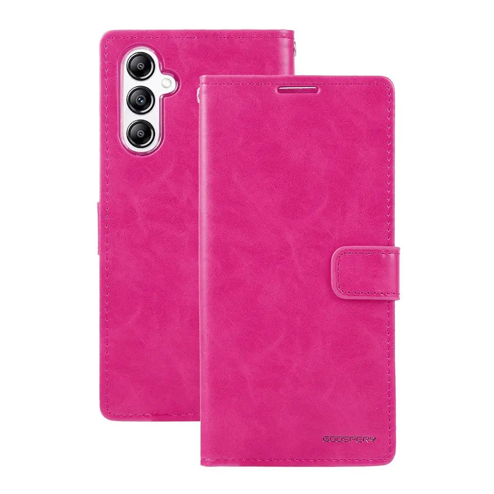 Goospery Bluemoon Diary For Samsung Galaxy A25 5G - Hot Pink 1