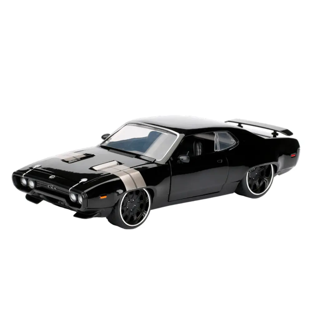 Jada 1:24 Scale Fast & Furious 8 Dom's 1972 Plymouth Gtx Diecast Car Model 1