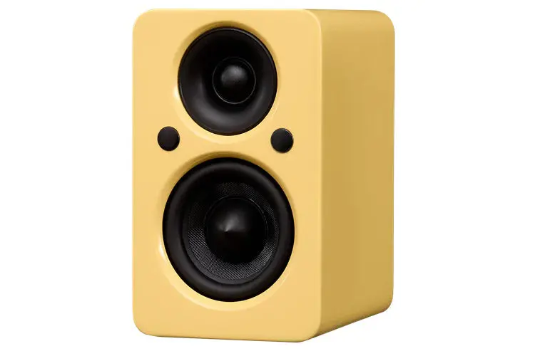 Jamo Mini Mkii Active Bookshelf Speaker (Yellow) 1