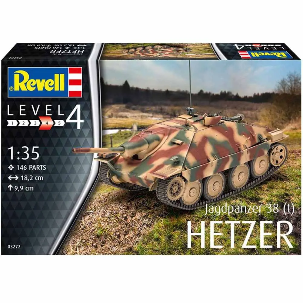 Revell 1/35 Hetzer Jagdpanzer 38T 1