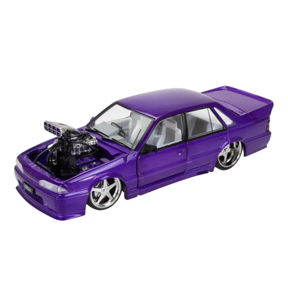 Dda 1:24 Scale Holden Vl Walkinshaw Supercharged Purple Diecast Model Vehicle 1