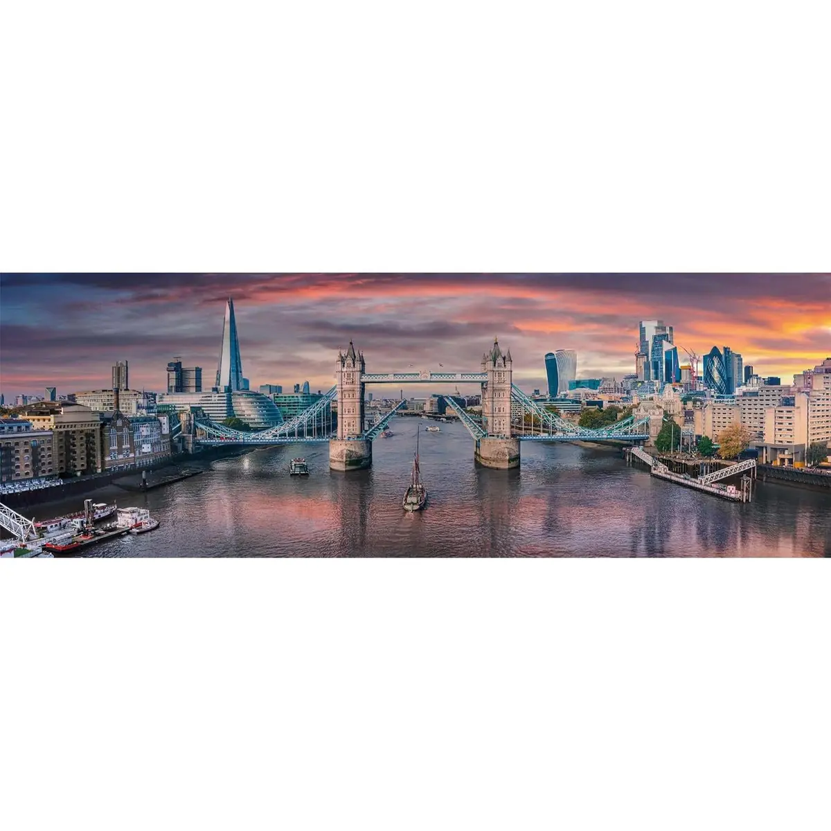 Clementoni 1000-Pieces Across The River Thames Panorama Puzzle 2