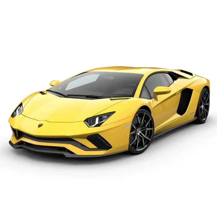 Aoshima 1/32 Snap Lamborghini Aventador S (Pearl Yellow) 1