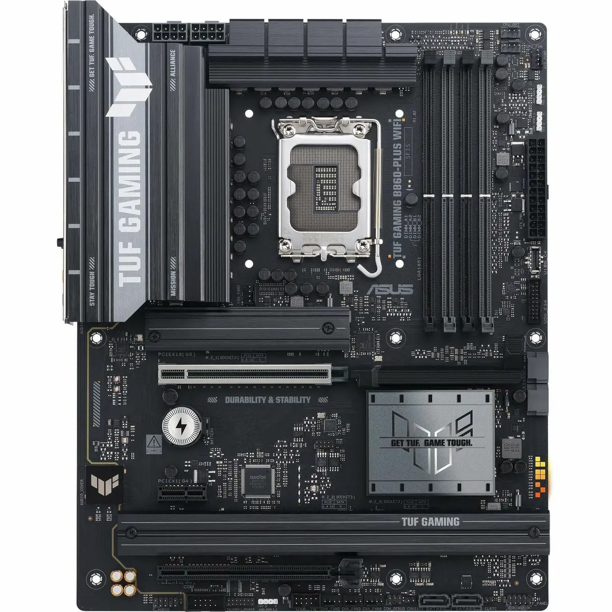 Tuf Gaming B860-Plus Wifi Gaming Desktop Motherboard 1