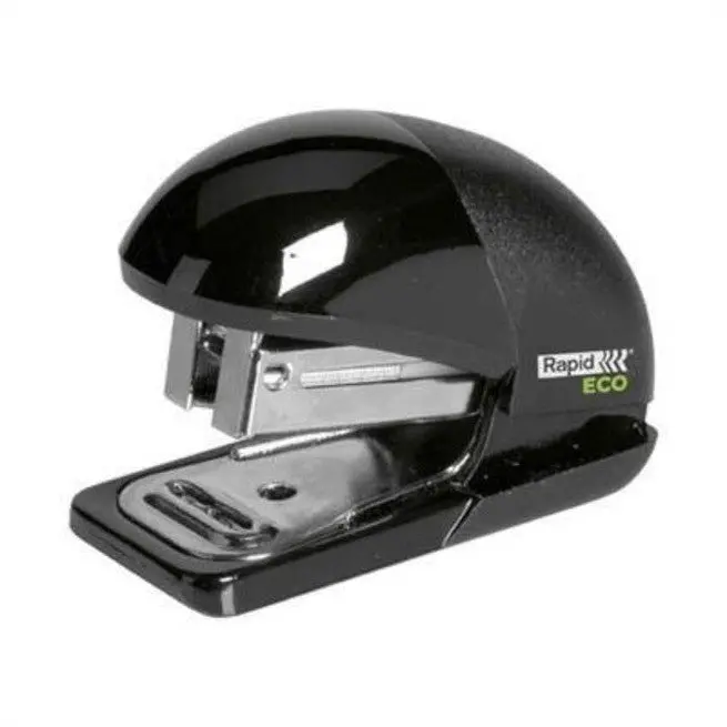 Rapid Eco Mini Stapler Recycled 10 Sheet Black 1