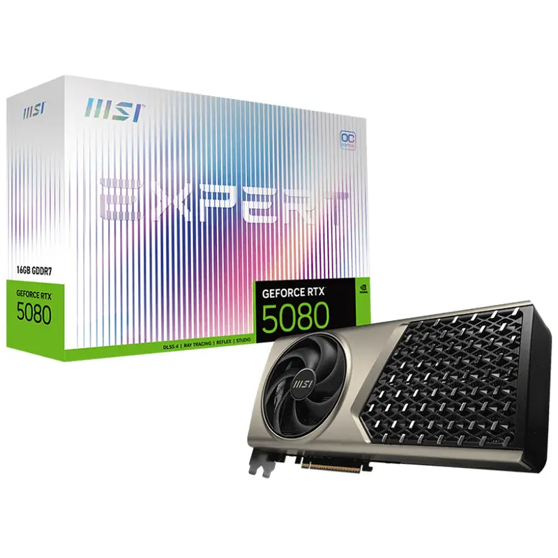 Msi Geforce Rtx 5080 16G Expert Oc Graphics Card (Geforce Rtx 5080 16G Expert Oc) 1