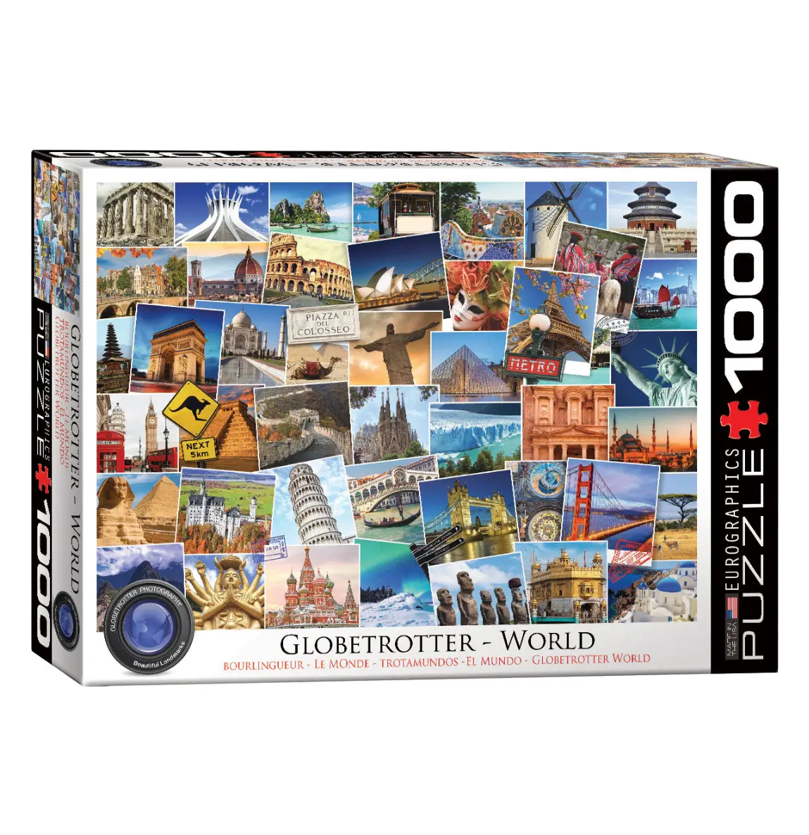 Eurographics 1000Pc Globetrotter World Puzzle 1