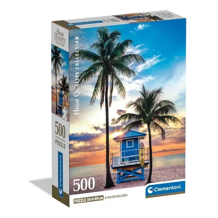 500Pc Miami Beach Florida Puzzle 1
