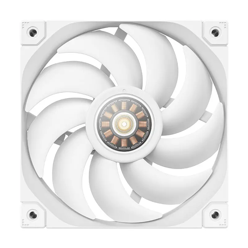 Deepcool Ft12 120Mm High-Performance 4-Pin Pwm Fan - White (R-Ft12-Whwpn1-G) 1