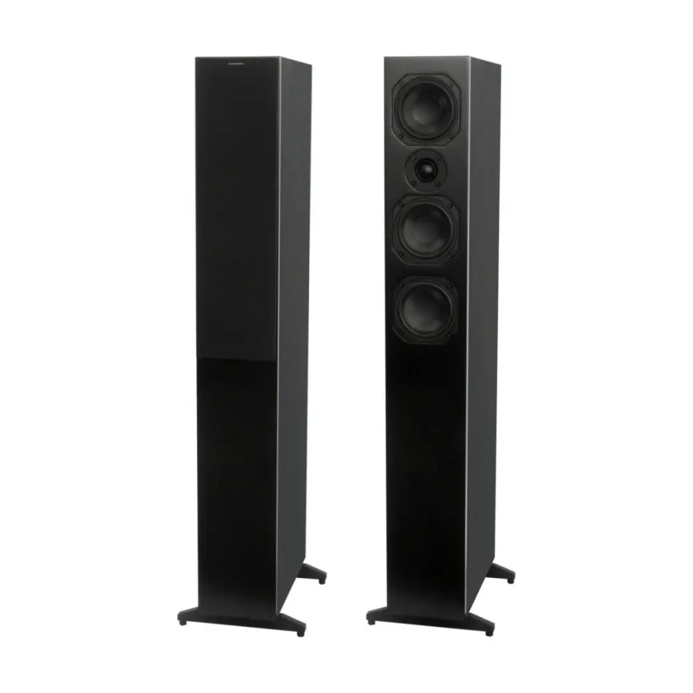 Scansonic Hd 2-Pieces L9 Series Floorstanding Home Speakers 150W (Black) 1
