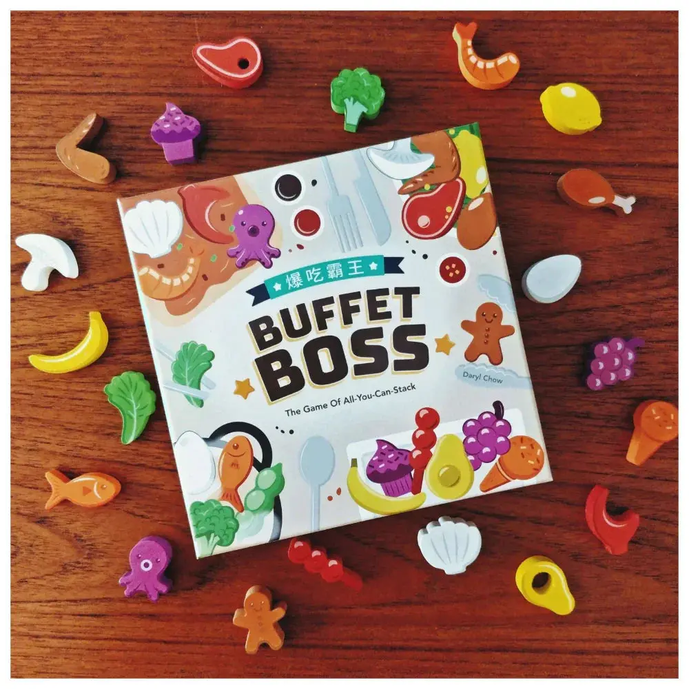 Asmodee Buffet Boss Strategy Dexterity Family Game 2