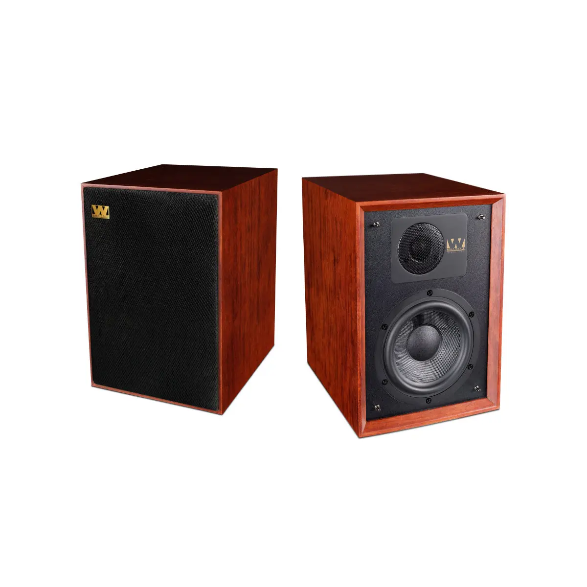 Wharfedale Denton 85Th Anniversary Bookshelf Loudspeakers - Pair (Mahogany) 1