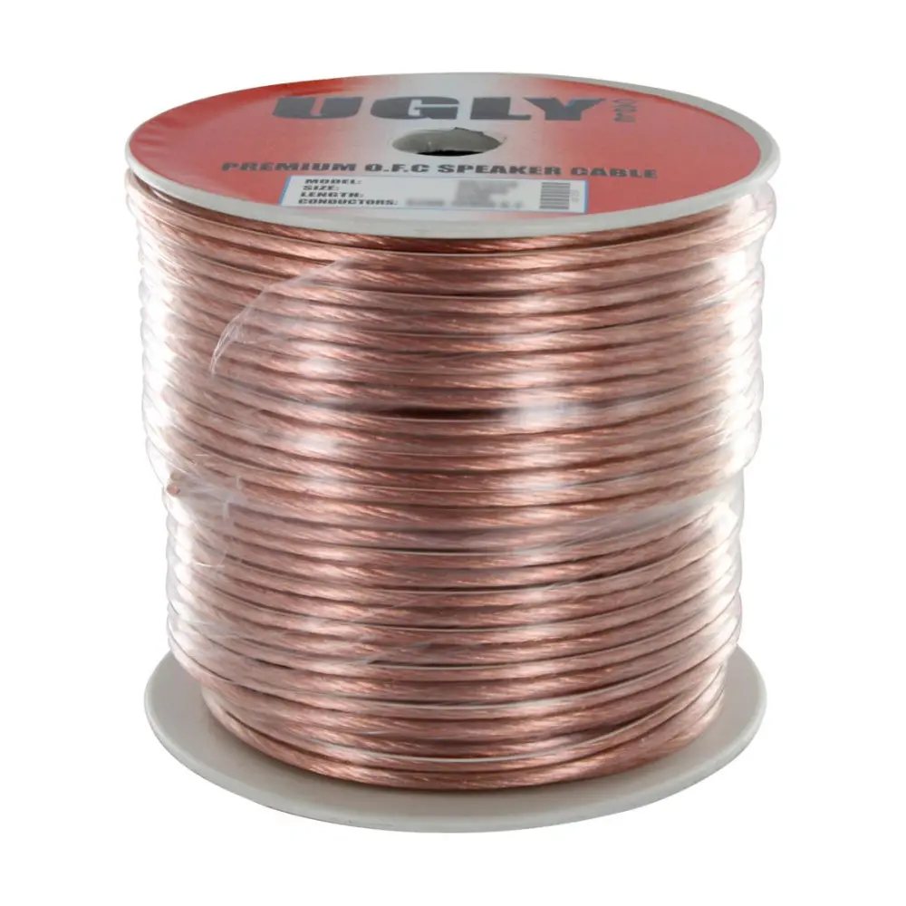 50M 16 Awg Ugly Speaker Cable 252 Strands Ug1650 For Quality Audio 1