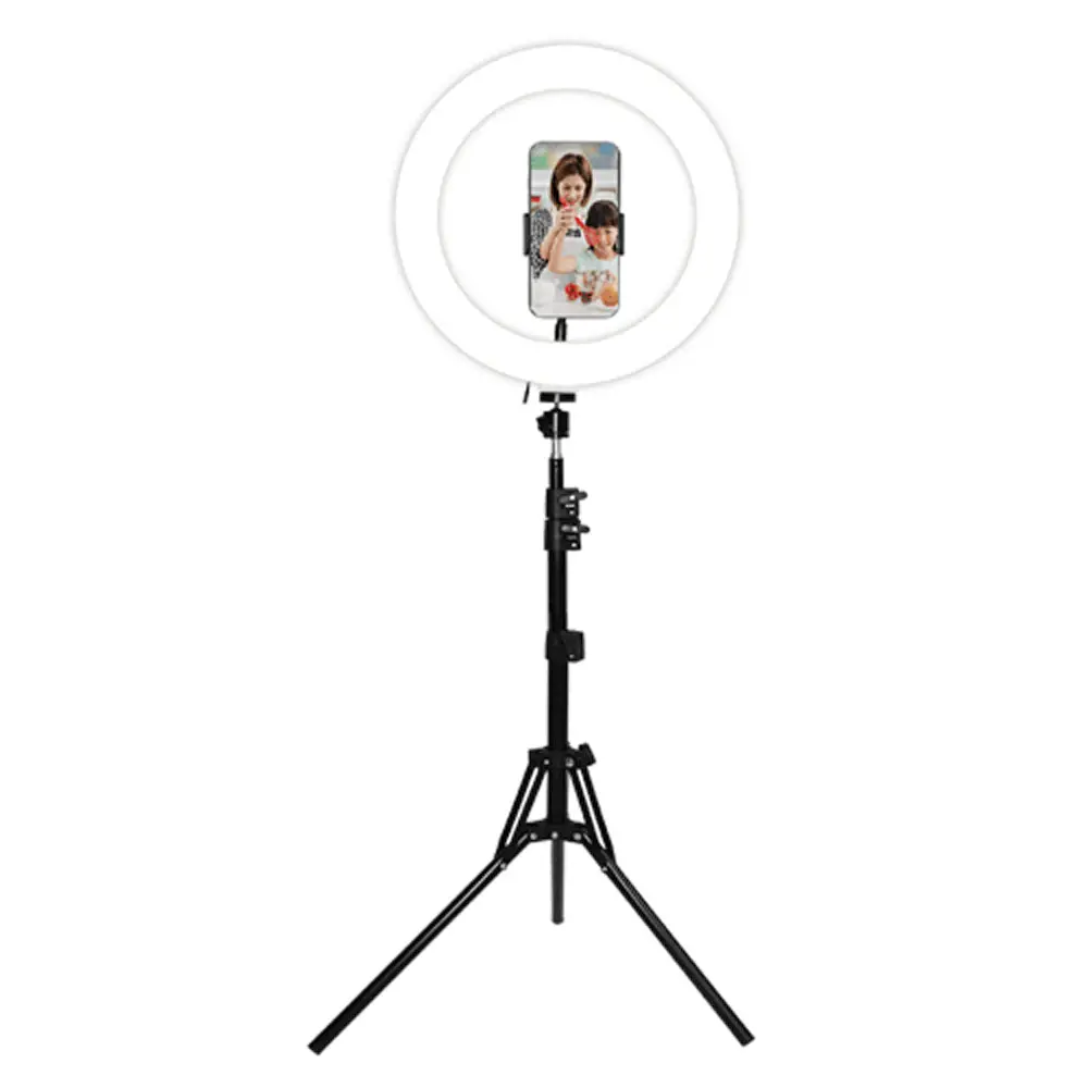 Dimmable 13W Led Ring Light Mount With Tripod Stand 1