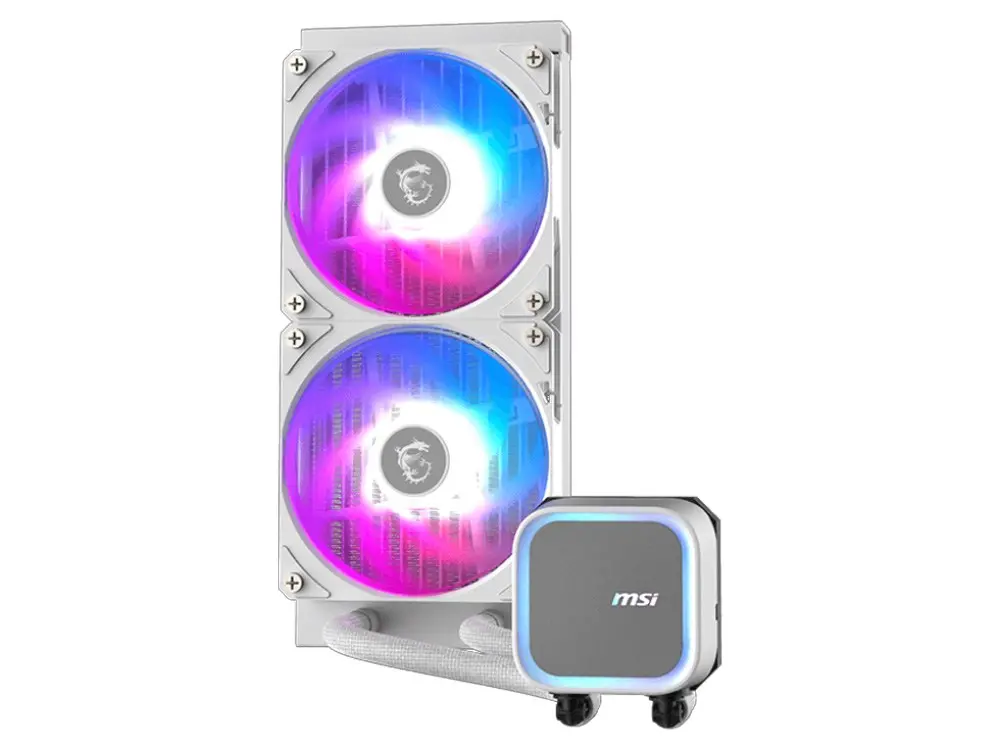 Msi Mag Coreliquid A13 240 Aio Liquid Cpu Cooler (White) 2