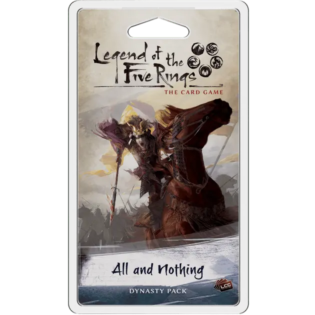 Fantasy Flight Games Legend Of The Five Rings: The Card Game All And Nothing Board Game 1
